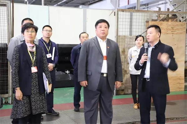 为“倍增”企业高质量发展提速,谢岗镇人大莅临金年会 金字招牌诚信至上调研
